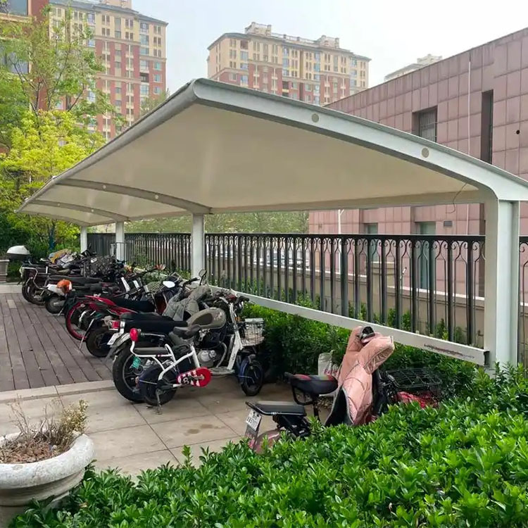 宜黄县膜结构电动车棚